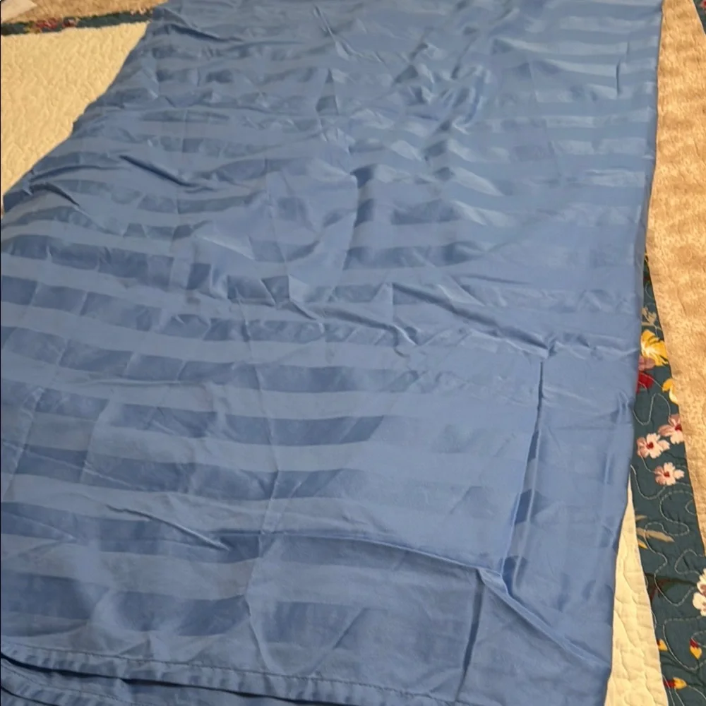 Charter Club Ocean Blue Cotton King Sheet Set & Cases